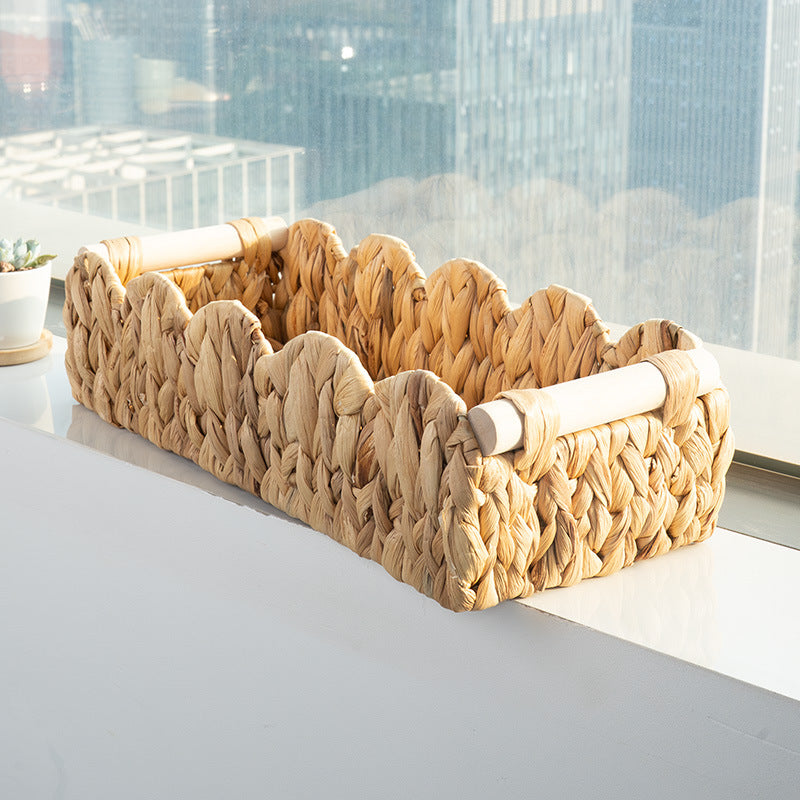 Decorative Wicker Tray Kalsten