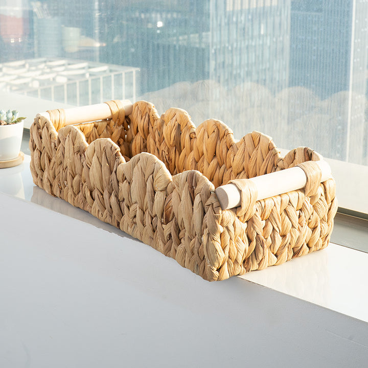 Decorative Wicker Tray Kalsten