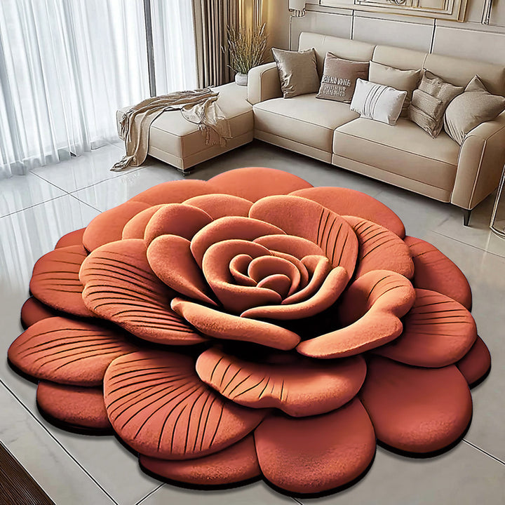 Floral Shaped Area Rug Kalsten 1790150776