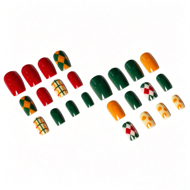 Creative Geometric Nail Art Set