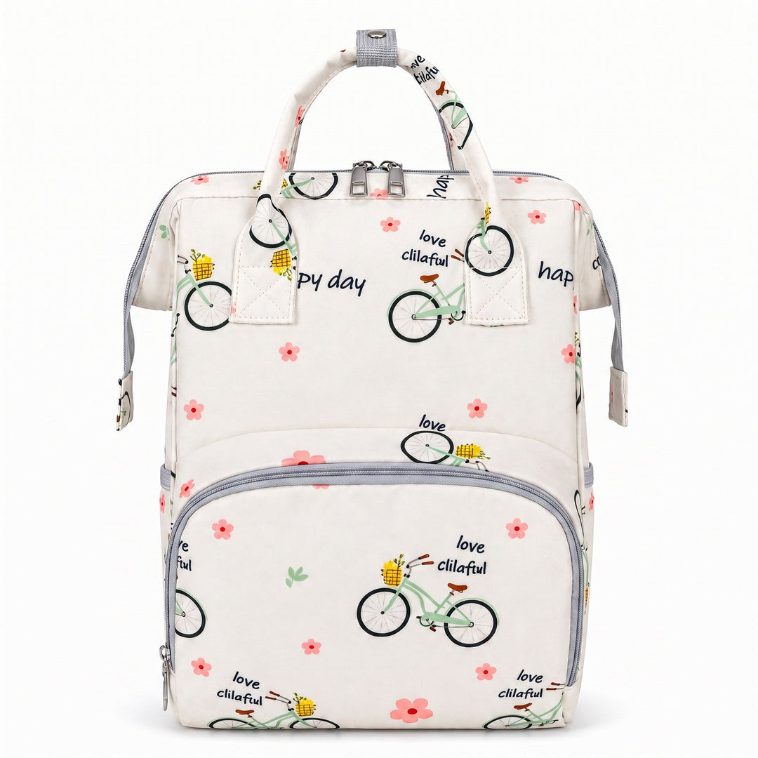 Playful Illustrated Backpack Kalsten