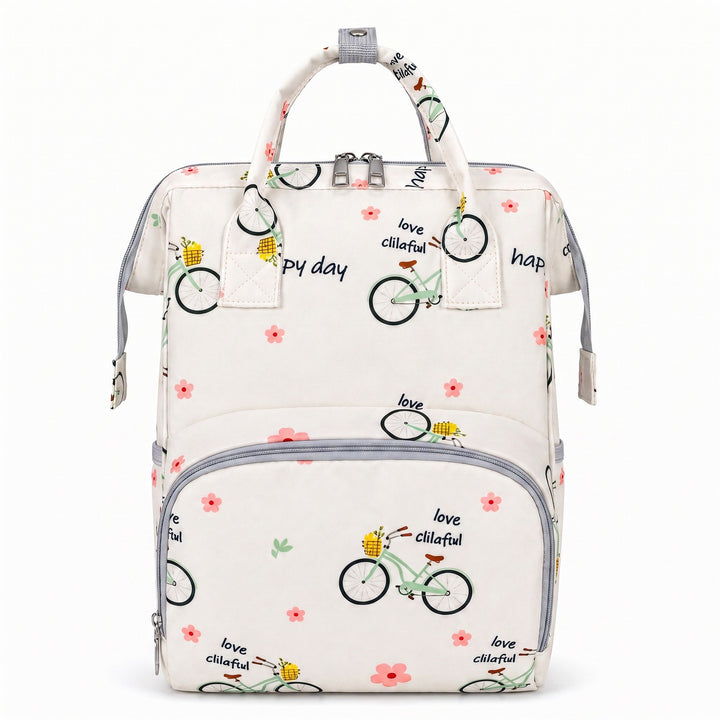 Playful Illustrated Backpack Kalsten