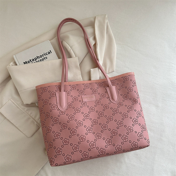 Floral Embossed Tote Bag Kalsten