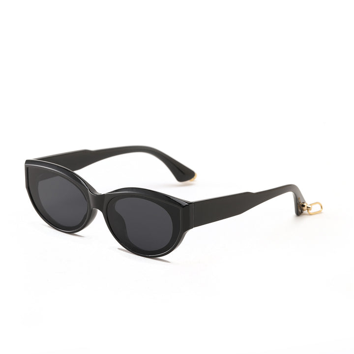 Women's fashionable sunglasses with transparent frame and UV protection Kalsten