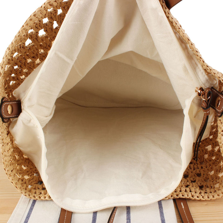 Handmade Beach Bag Made of Natural Wicker Kalsten