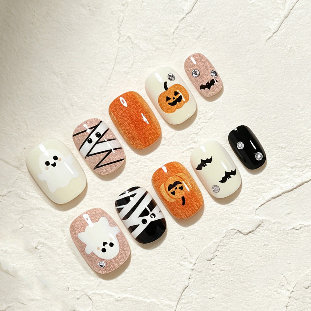 Creative Nail Art Set with Halloween Designs Kalsten