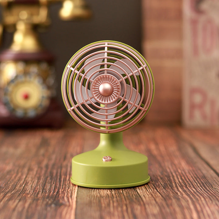 Women Portable Table Fan with Flexible Tilt Adjustment Kalsten