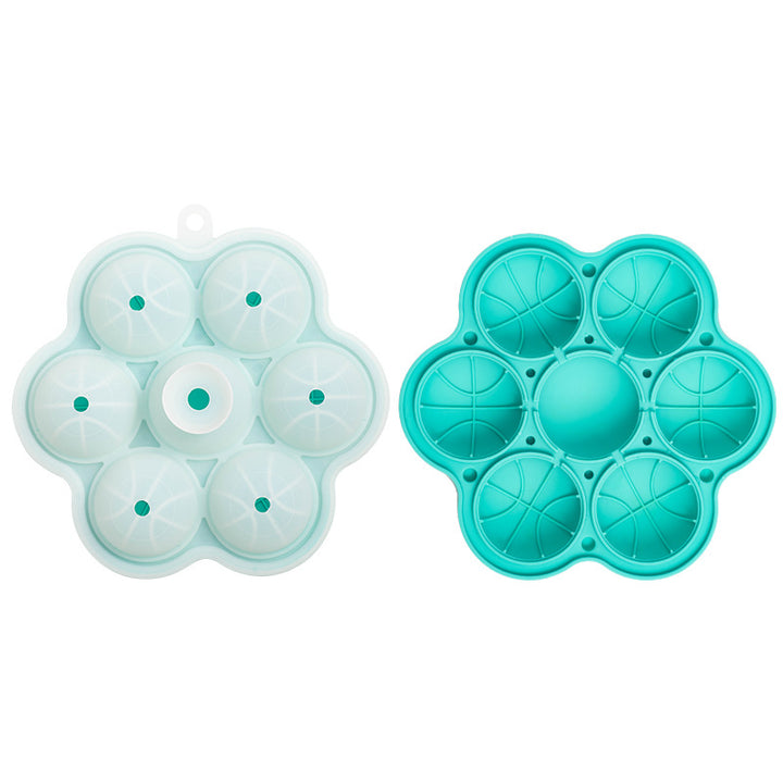 Silicone Ice Cube Tray with Basketball Design Kalsten