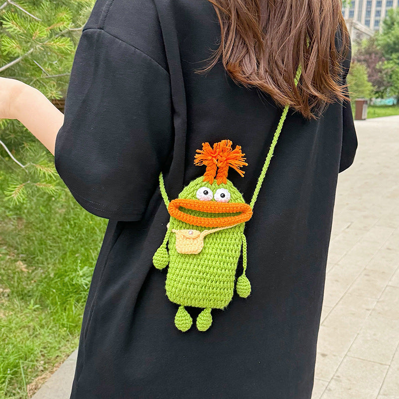 Fun Character Crochet Bag