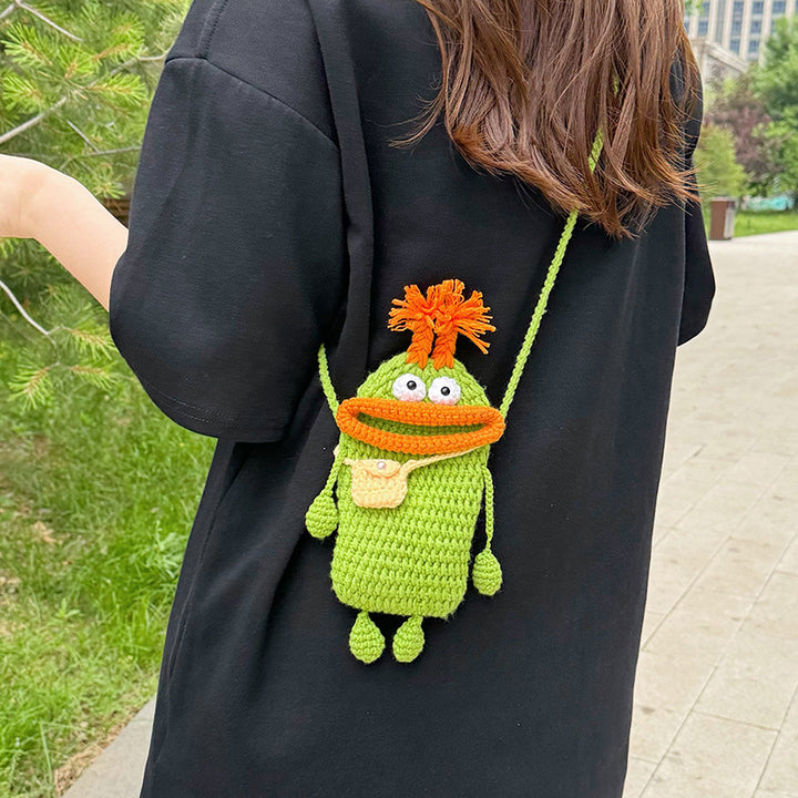 Fun Character Crochet Bag
