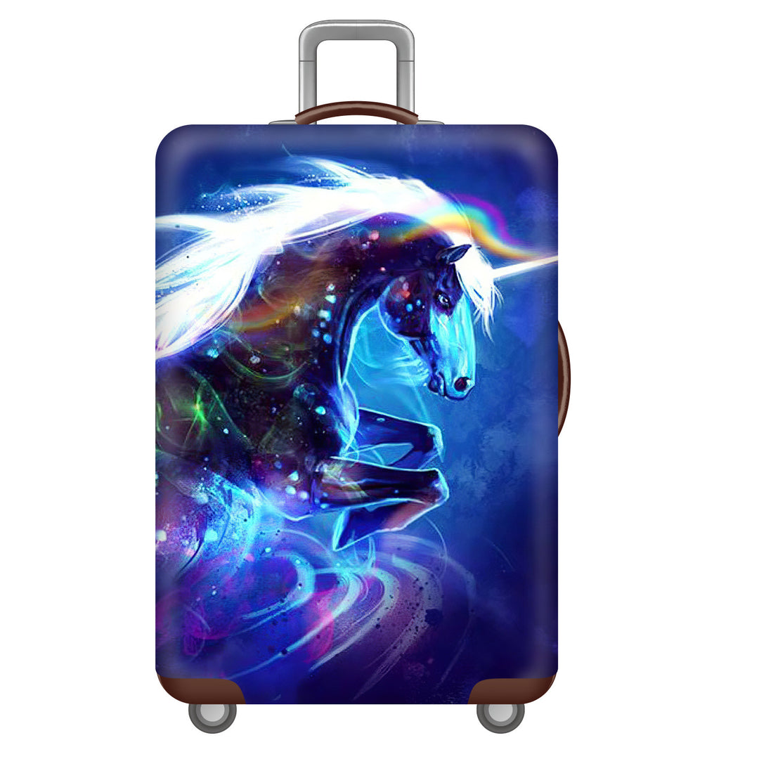 Unisex Hard-shell Travel Suitcase with Funny Panda Design Kalsten