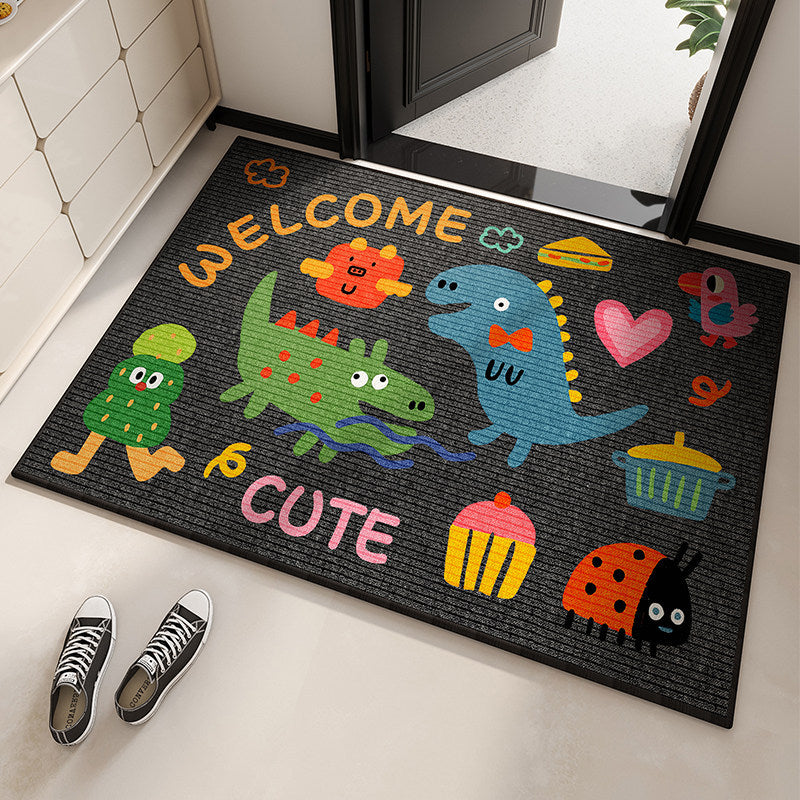Playful Welcome Mat