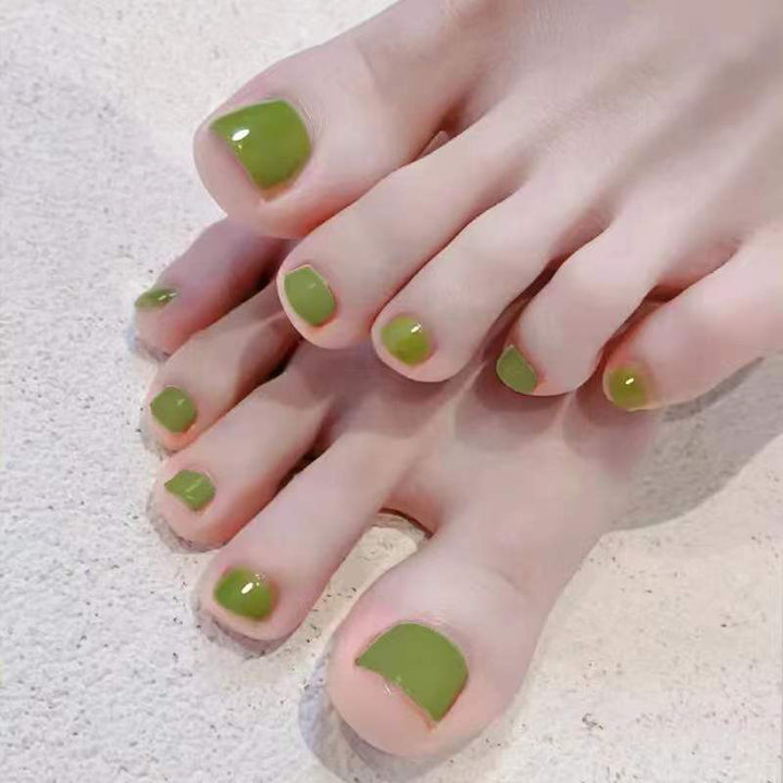 Premium Glossy Press-On Toe Nails Kalsten