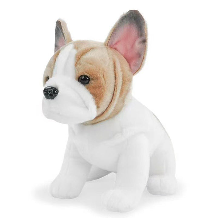 Realistic Border Collie Soft Plush Toy with Fluffy Long Fur Kalsten