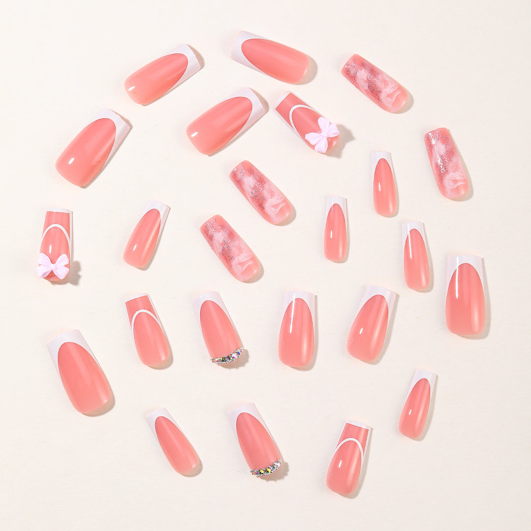 Elegant 3D Acrylic Nail Art Extensions Kalsten