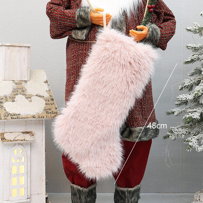 Plush Christmas Stocking