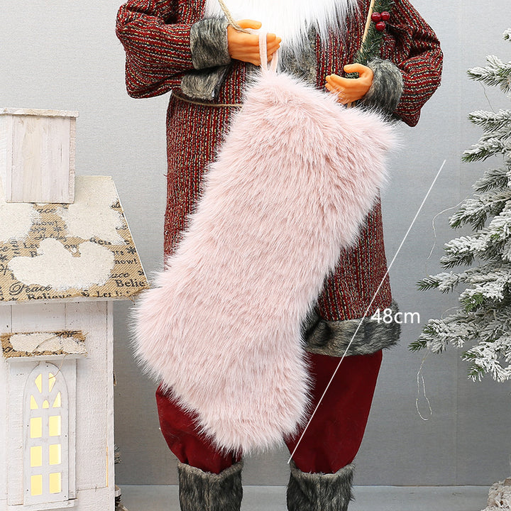Plush Christmas Stocking