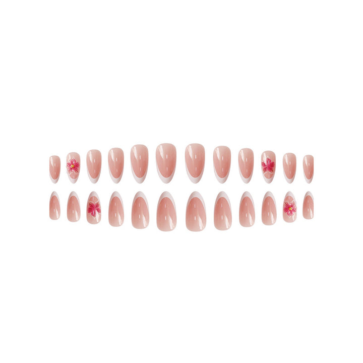 Elegant Floral Press-On Nails Kalsten