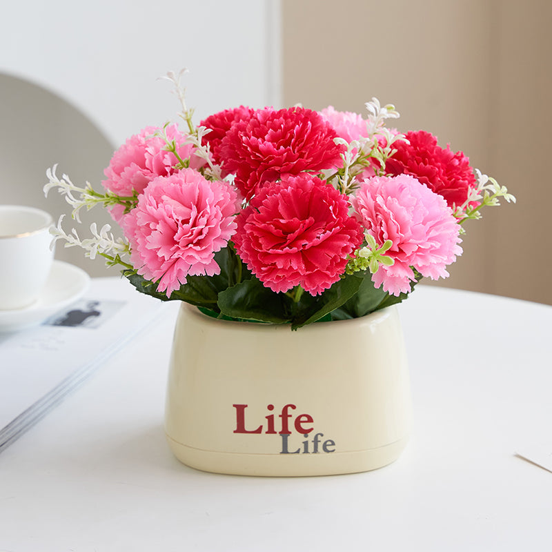 Lifelike Decorative Floral Arrangement