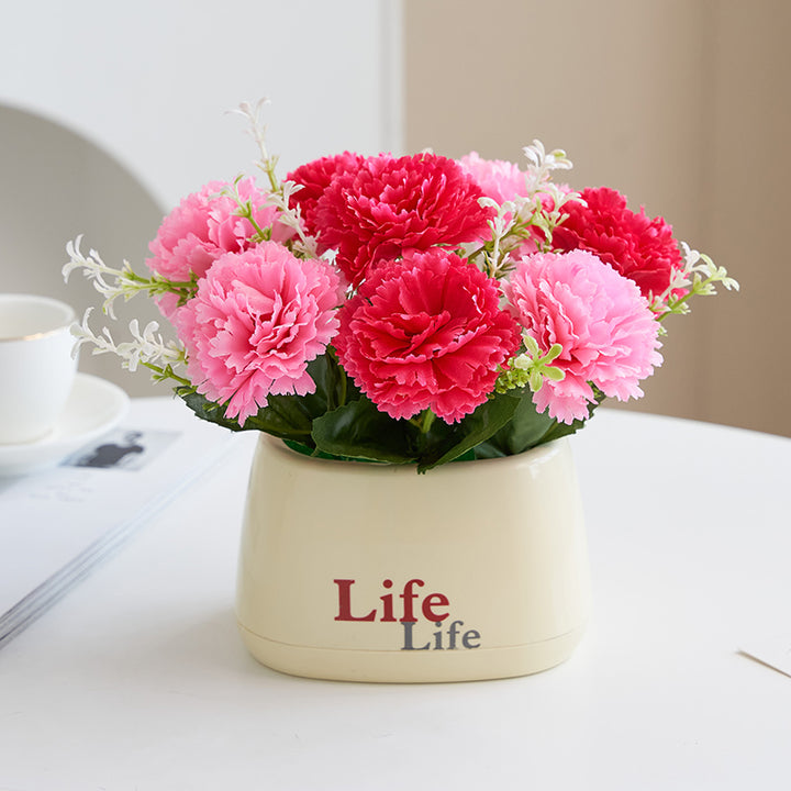 Lifelike Decorative Floral Arrangement