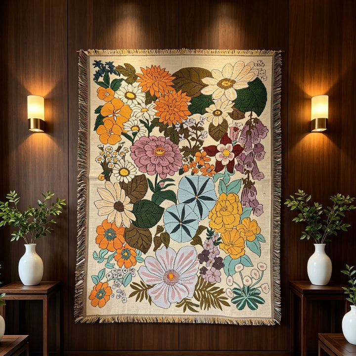 Decorative Animal-Themed Throw Blanket