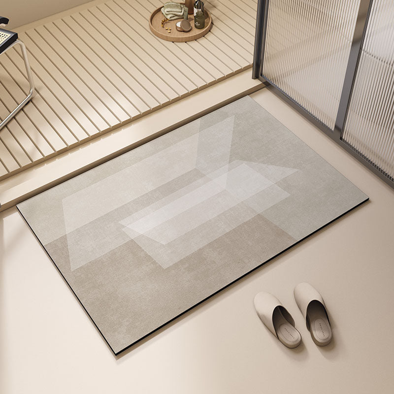 Modern Geometric Bath Mat Kalsten
