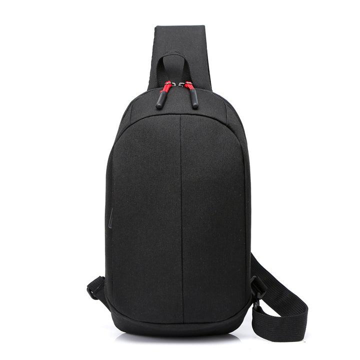 Sling backpack with breathable back and practical compartments Kalsten