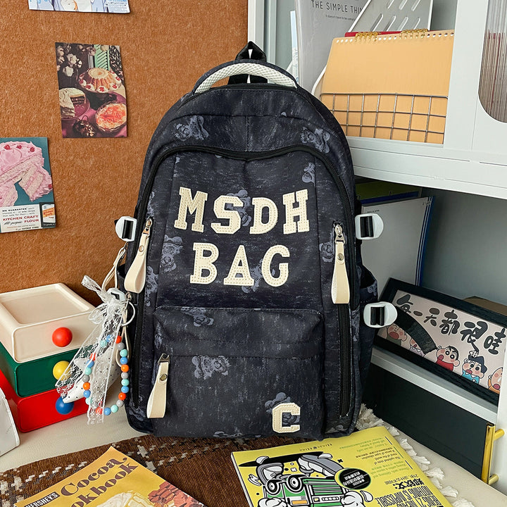 Stylish Embroidered Casual Backpack Kalsten 1791205709