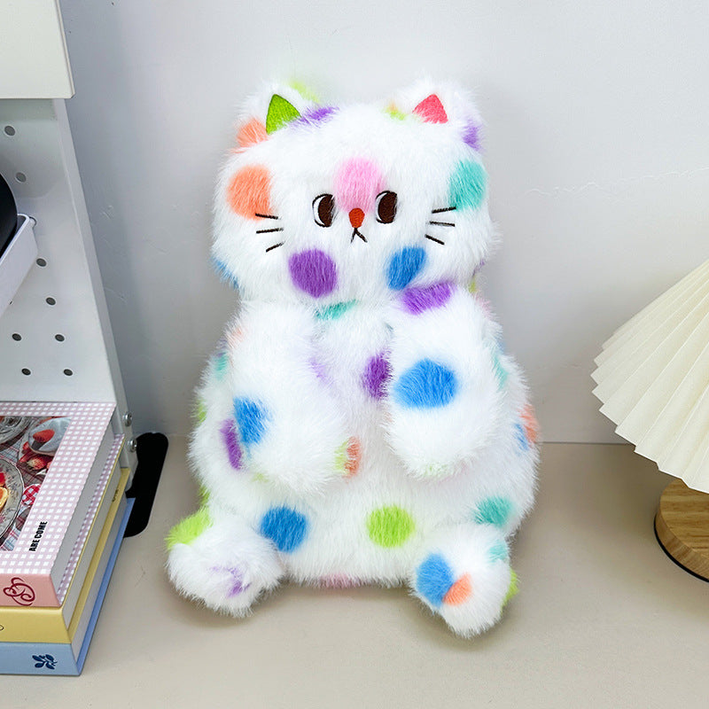 Plush bag with playful cat design Kalsten