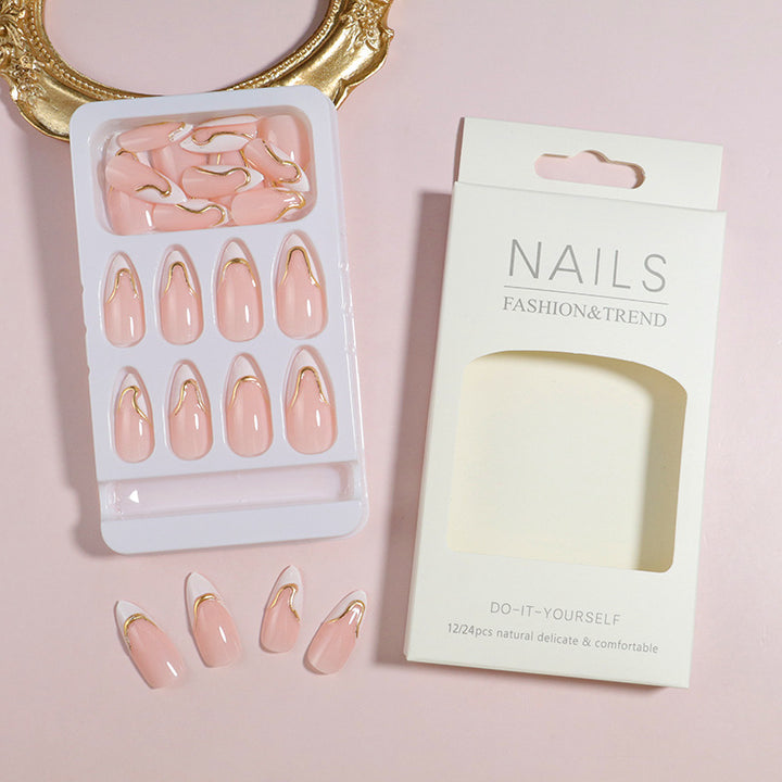 DIY Elegant Press-On Nail Set Kalsten