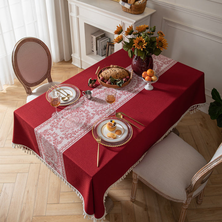 Stylish Decorative Table Overlay
