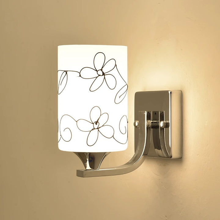 Artistic Flower Design Wall Sconce