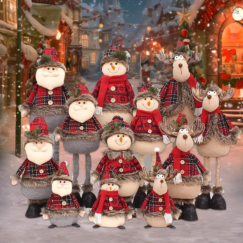 Whimsical Holiday Gnome Figurine