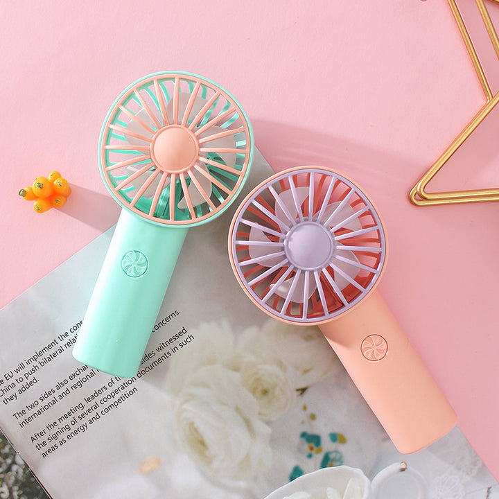 Ladies Portable Hand Fan with Ergonomic Grip and Powerful Battery Kalsten