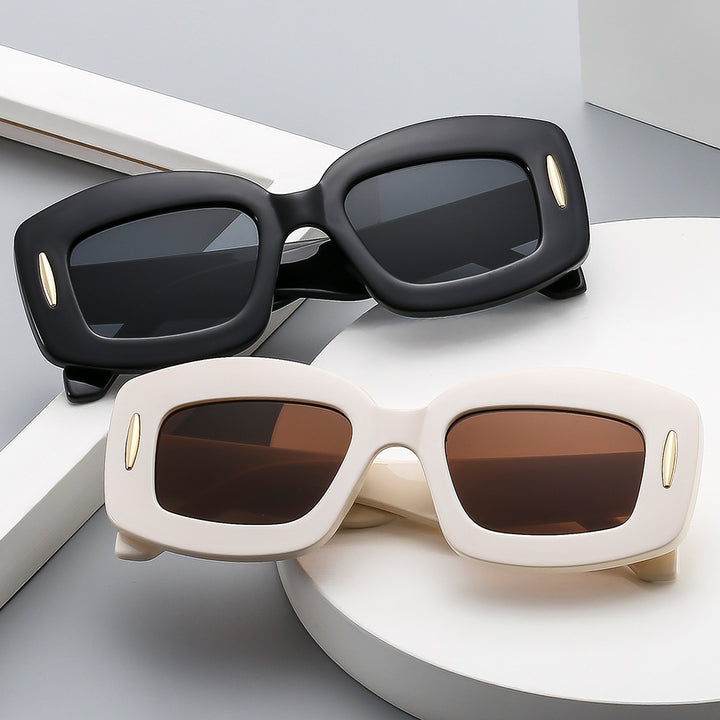 Women's Fashion Square Sunglasses with Trendy Frame Kalsten
