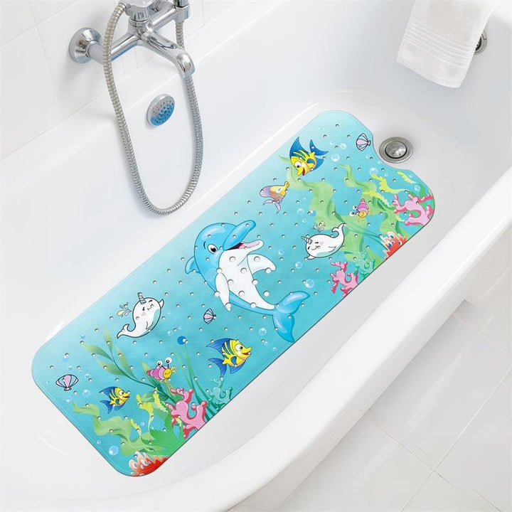 Nautical Themed Non-Slip Bath Mat Kalsten