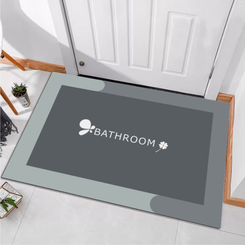 Contemporary Shower Room Mat Kalsten