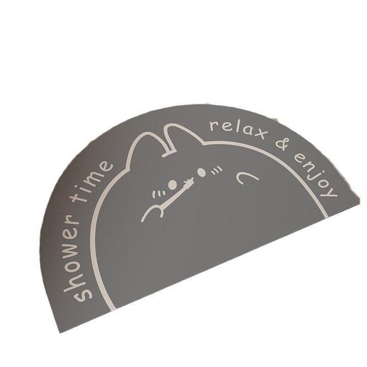 Shower Time Themed Bath Mat Kalsten