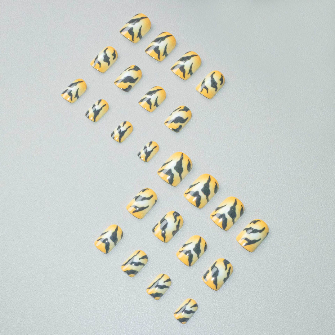 Abstract Animal Print Nail Art Design Kit