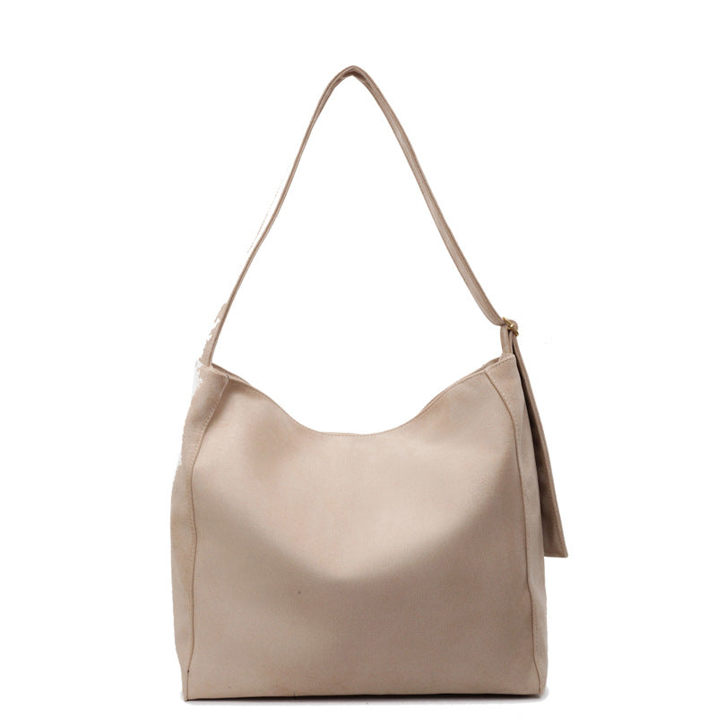 Soft Suede Hobo Bag