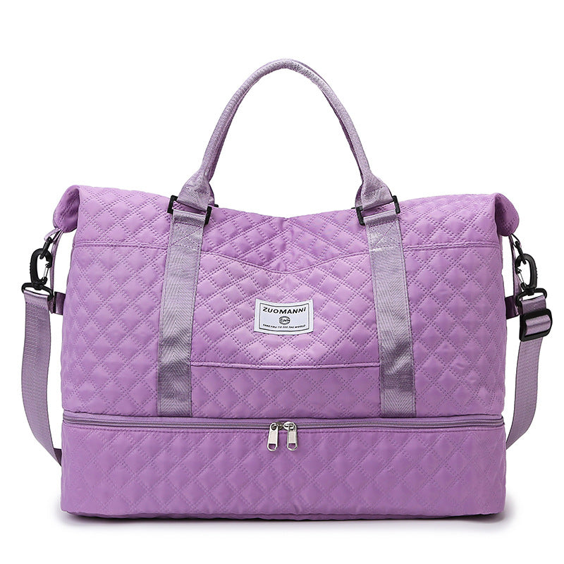 Stylish Quilted Travel Duffel Kalsten