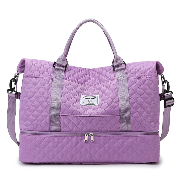 Stylish Quilted Travel Duffel Kalsten