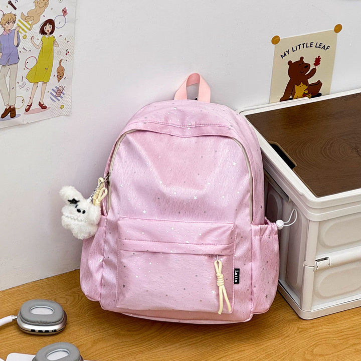 Stylish Multi-Pocket Casual Backpack with Cute Accents Kalsten