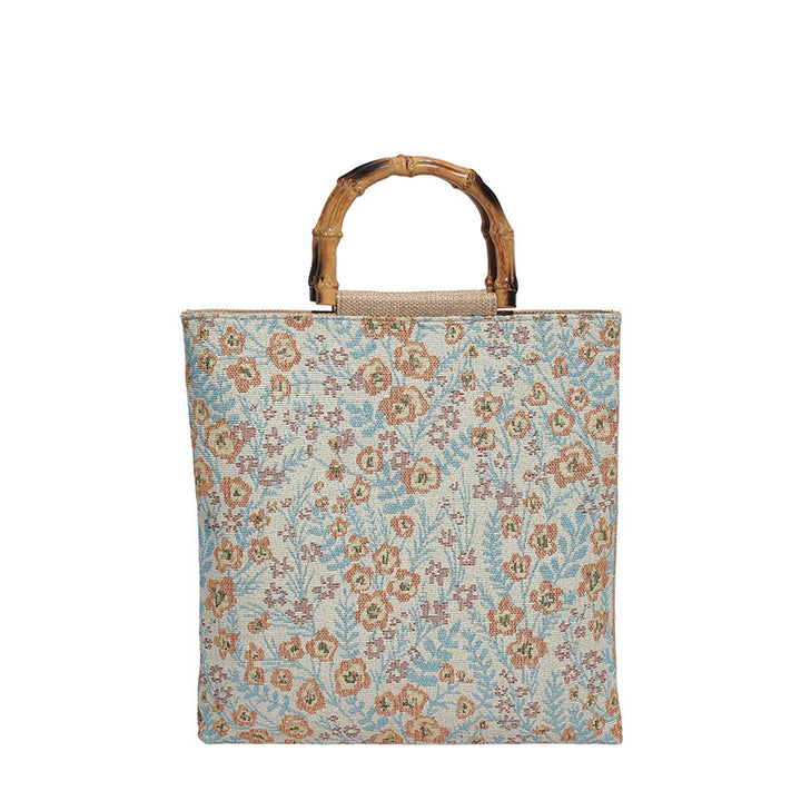 Floral Patterned Gourmet Tote