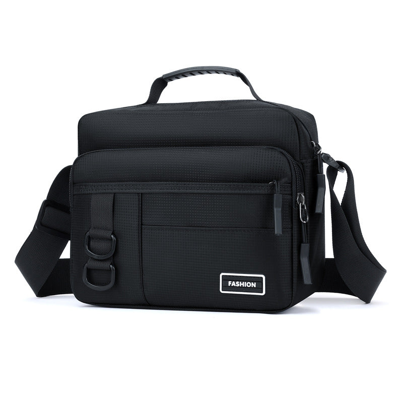 Multi-Pocket Utility Messenger Bag