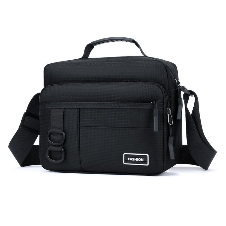 Multi-Pocket Utility Messenger Bag
