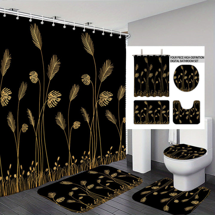 Digital Botanical Bathroom Décor Set Kalsten