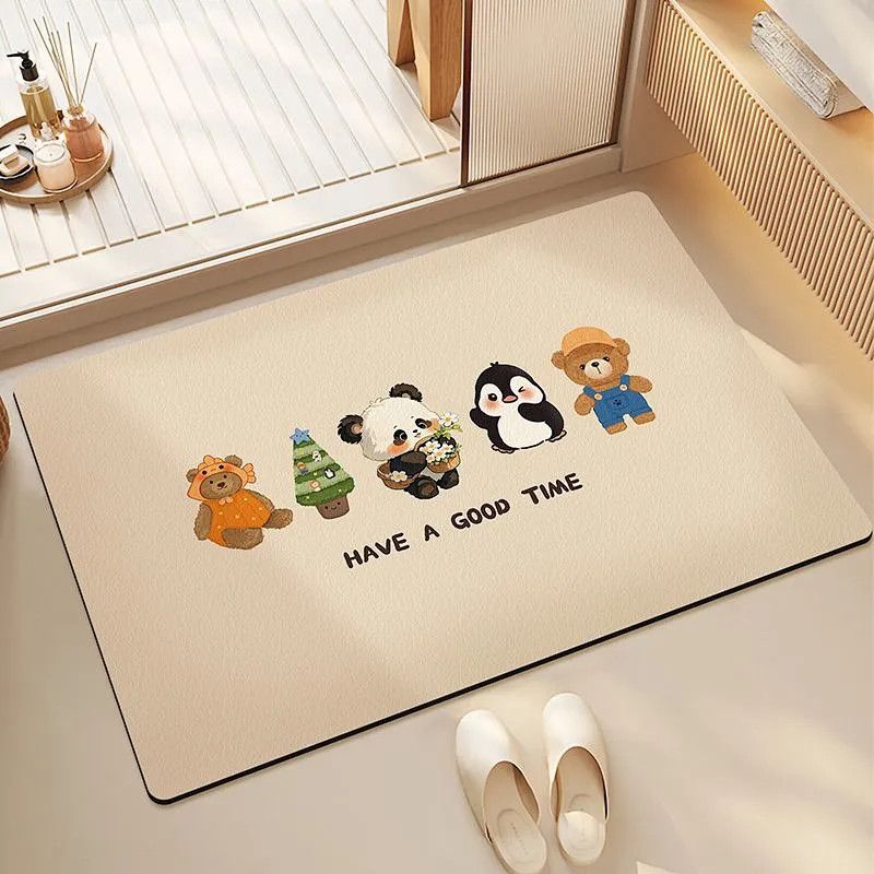 Welcome Home Cartoon Area Rug Kalsten