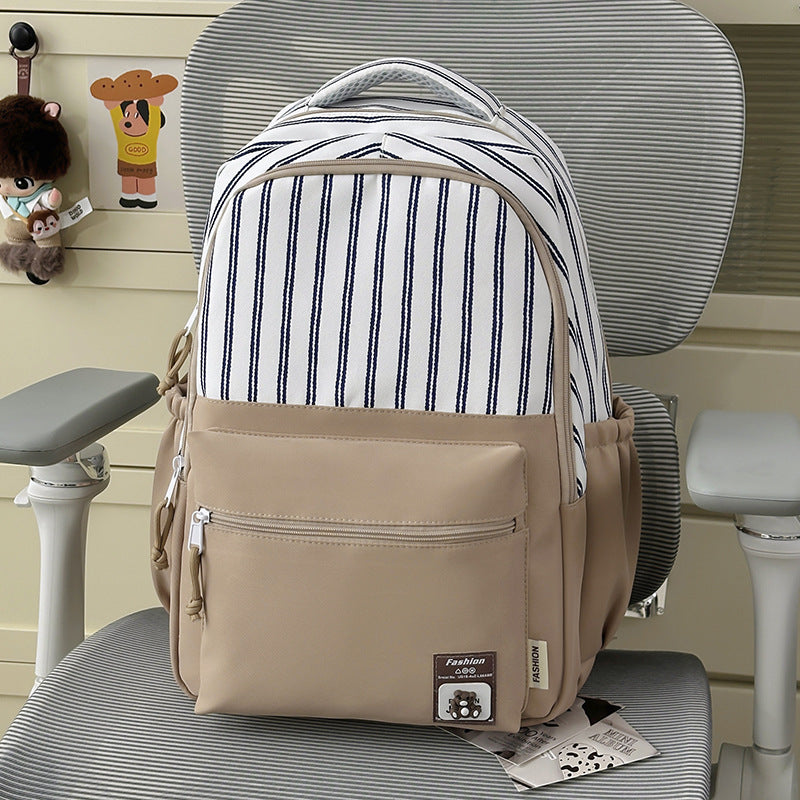 Stylish Plaid Design Backpack Kalsten