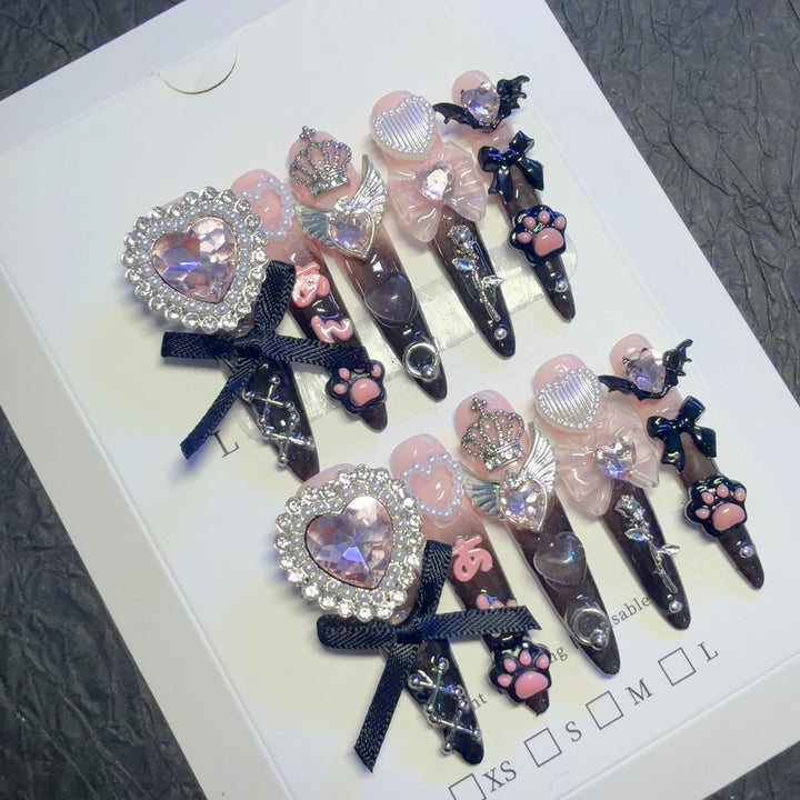 Decorative Rhinestone Hair Accessory Set